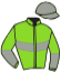casaque portée par Croisic Mme Est. jockey du cheval de course JAMAIQUE DAIRPET, information pmu ZETURF