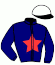 casaque portée par Dubois J. jockey du cheval de course KENAVO TUILERIE, information pmu ZETURF