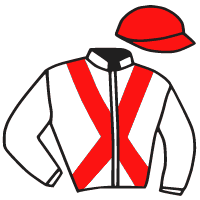 casaque portée par Maillard A. G. jockey du cheval de course KAMIKAZE, information pmu ZETURF