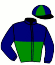 casaque portée par Armellini D. jockey du cheval de course INVICTUS ORADEL, information pmu ZETURF