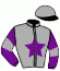casaque portée par Dromigny T. jockey du cheval de course KADOR D'OCCAGNES, information pmu ZETURF
