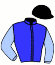 casaque portée par Martin G. jockey du cheval de course KADOR DE LA COUR, information pmu ZETURF