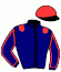 casaque portée par Saussaye V. jockey du cheval de course KERIDA PHEDO, information pmu ZETURF