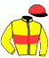 casaque portée par Pasquier S. E. jockey du cheval de course IROKO DE MONGOCHY, information pmu ZETURF