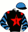 casaque portée par Rochard B. jockey du cheval de course LUSSABEAU, information pmu ZETURF