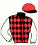 casaque portée par Desmigneux F. jockey du cheval de course HOLERO LOVE, information pmu ZETURF