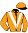 casaque portée par Dromigny T. jockey du cheval de course INOUI DANICA, information pmu ZETURF