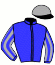casaque portée par Raimbaud C. jockey du cheval de course GIVE ME, information pmu ZETURF