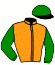 casaque portée par Martin G. jockey du cheval de course DASSERO, information pmu ZETURF