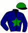 casaque portée par Corbineau Ch. jockey du cheval de course LEOPARDO, information pmu ZETURF
