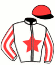 casaque portée par Lamy A. jockey du cheval de course KARAIELLA BOND, information pmu ZETURF