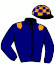 casaque portée par Bourez B. jockey du cheval de course LE ZINO (FR), information pmu ZETURF