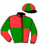 casaque portée par Meunier Gab. jockey du cheval de course MOONRISE SHADOW, information pmu ZETURF