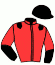 casaque portée par Decottignies Mlle L. jockey du cheval de course GREEN EYES, information pmu ZETURF
