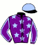 casaque portée par Sorel J. Ch. jockey du cheval de course FACTO PRIOR, information pmu ZETURF