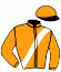 casaque portée par Dumont Luc jockey du cheval de course FULL METAL JACKET, information pmu ZETURF