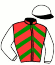 casaque portée par Akari-souidane Mlle S. jockey du cheval de course FOOTSTEPSANPIE, information pmu ZETURF