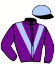 casaque portée par Badel A. jockey du cheval de course WELCOME SIGHT, information pmu ZETURF