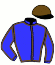 casaque portée par Le Geay Mlle L. jockey du cheval de course BOCCIATORE, information pmu ZETURF
