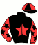casaque portée par Benoist G. jockey du cheval de course MAPLE BISQUIT, information pmu ZETURF