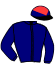 casaque portée par Demuro C. jockey du cheval de course DELIUS, information pmu ZETURF