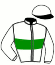 casaque portée par Barzalona M. jockey du cheval de course HIT IT, information pmu ZETURF
