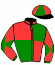 casaque portée par Demuro C. jockey du cheval de course GRECIAN STORM, information pmu ZETURF