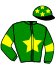 casaque portée par Guyon M. jockey du cheval de course COEUR DE PIERRE, information pmu ZETURF