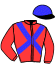 casaque portée par Murphy O. jockey du cheval de course FATHOM, information pmu ZETURF