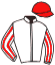 casaque portée par Ansart F. jockey du cheval de course SWEET AS, information pmu ZETURF