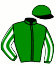 casaque portée par Mangione R. jockey du cheval de course ZANZIA, information pmu ZETURF