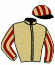casaque portée par Maillot S. jockey du cheval de course EVER KATE, information pmu ZETURF