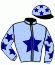 casaque portée par Thomas Ron. jockey du cheval de course ROYAL SOPRANO, information pmu ZETURF