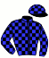 casaque portée par Merle E. jockey du cheval de course FUEGO DEL AMOR, information pmu ZETURF