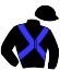 casaque portée par Marie Benj. jockey du cheval de course THE CHARM, information pmu ZETURF
