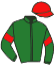 casaque portée par Hardouin E. jockey du cheval de course REINE DU CIEL, information pmu ZETURF