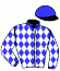 casaque portée par Lefebvre F. jockey du cheval de course GHAYADH, information pmu ZETURF