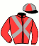 casaque portée par Bazire J. Ph. jockey du cheval de course HEROIQUE LANCELOT, information pmu ZETURF