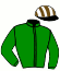 casaque portée par Cook T. jockey du cheval de course JAGUAR SEPTHEMA, information pmu ZETURF