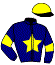casaque portée par Bonne D. jockey du cheval de course KEFIR DE SASSY, information pmu ZETURF