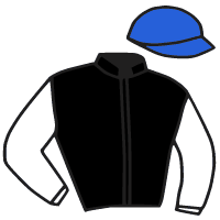 casaque portée par Girouard J. jockey du cheval de course KESARO FIRST, information pmu ZETURF