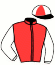 casaque portée par Leveau A. jockey du cheval de course JOLIE ARCTIC, information pmu ZETURF