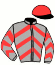 casaque portée par Ricart J. Y. jockey du cheval de course IDEAL DES BRIERES, information pmu ZETURF