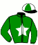 casaque portée par Robin B. jockey du cheval de course FERVENTE, information pmu ZETURF