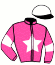 casaque portée par Guyon M. jockey du cheval de course BOURDAIN, information pmu ZETURF