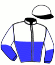 casaque portée par Rochard B. jockey du cheval de course JOKER DU CLOS, information pmu ZETURF