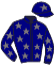 casaque portée par Delalande M. jockey du cheval de course BENIMARU, information pmu ZETURF