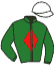 casaque portée par Lefebvre Mr C. jockey du cheval de course ABSOLUT GREY, information pmu ZETURF