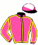 casaque portée par Riou C. jockey du cheval de course ASALIAH, information pmu ZETURF