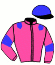 casaque portée par Joly R. jockey du cheval de course LAUREL, information pmu ZETURF